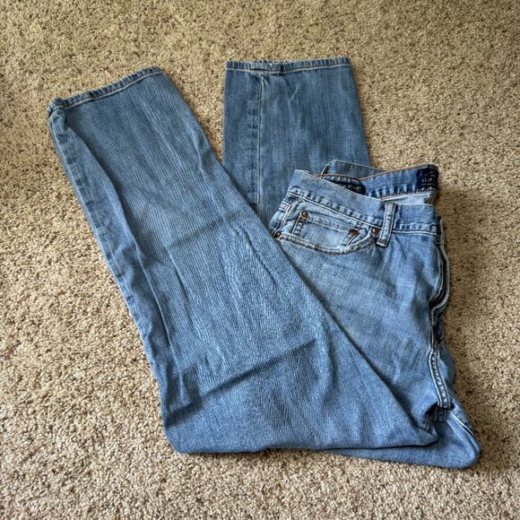 Lucky Brand Light Blue W34 L30 Denim 221 Original Straight Jeans - Picture 9 of 13